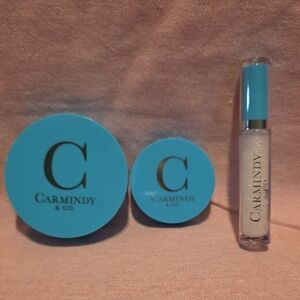 Lip Gloss and Compact Set in Turquoise